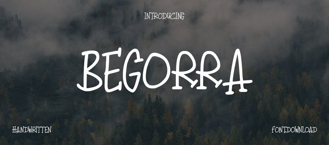 Begorra Font Family