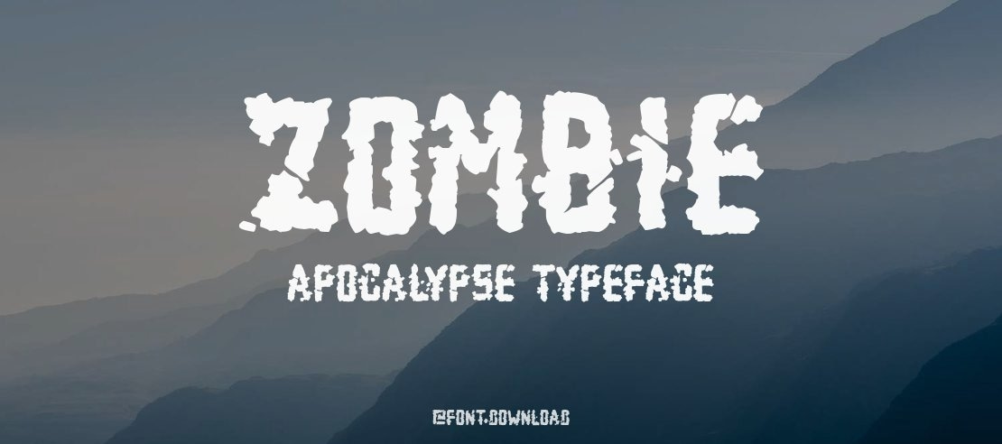 Zombie Apocalypse Font Family