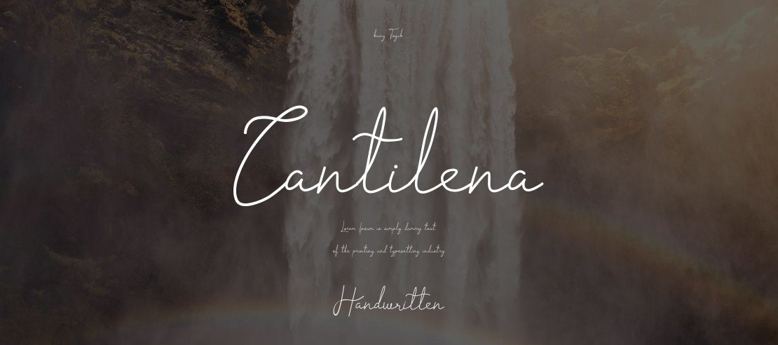 Cantilena Font