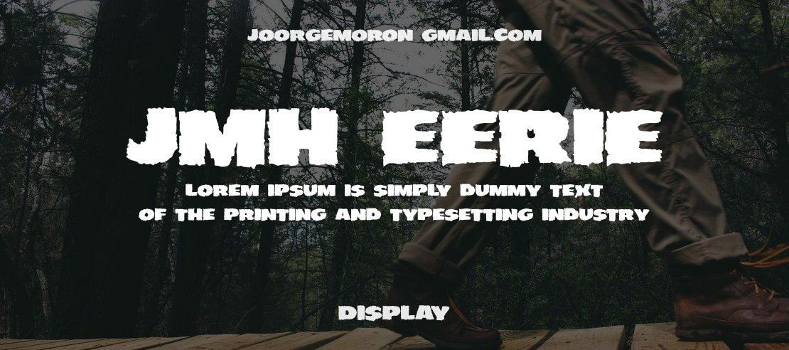 JMH EERIE Font Family