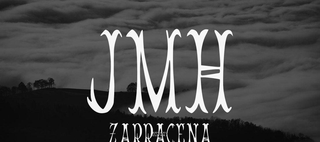 JMH Zarracena Font Family