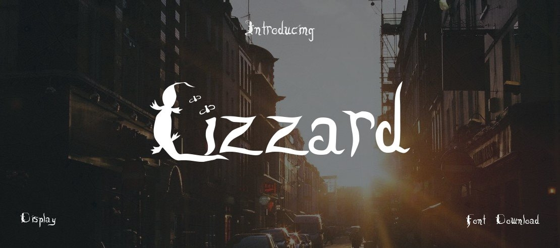 Lizzard Font