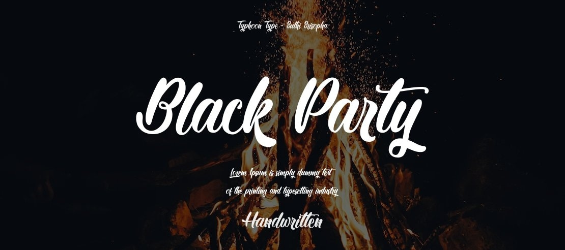 Black Party Font