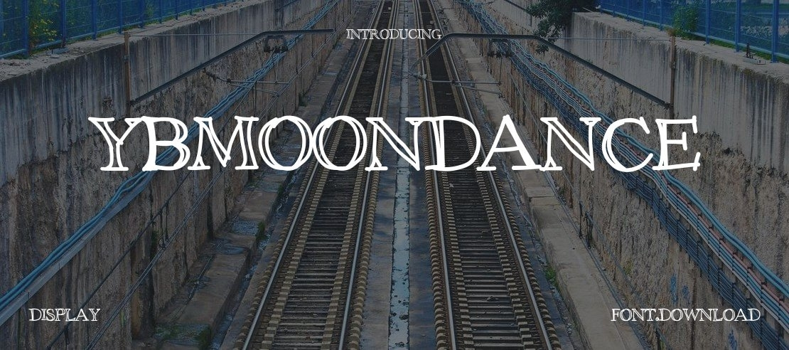 YBMoonDance Font