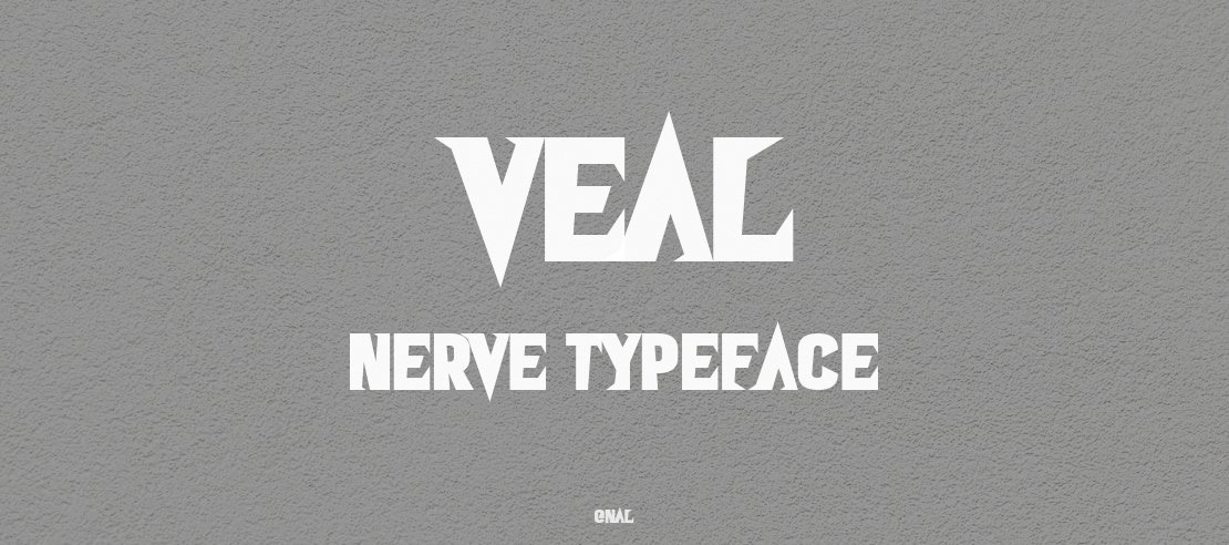 Veal Nerve Font