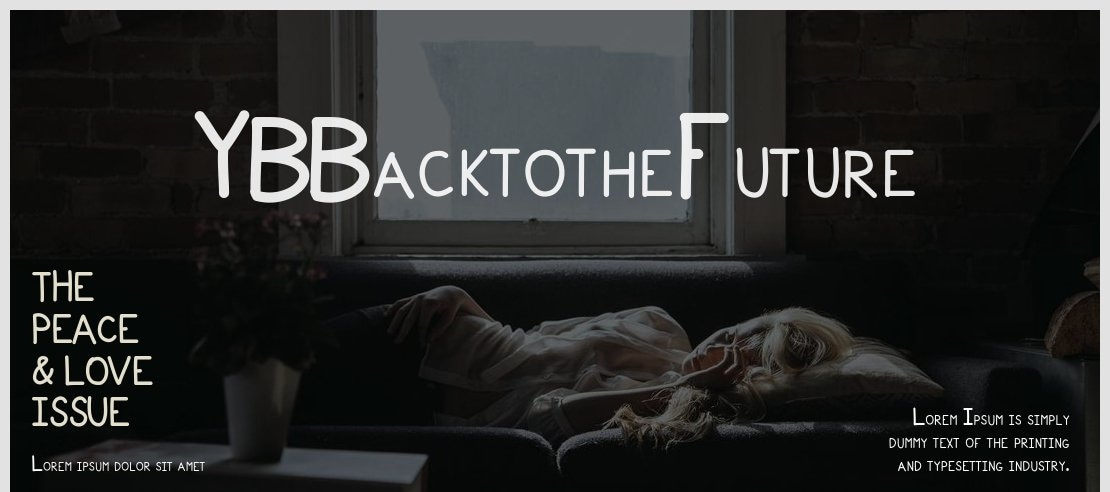 YBBacktotheFuture Font