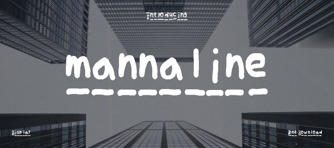 mannaline Font