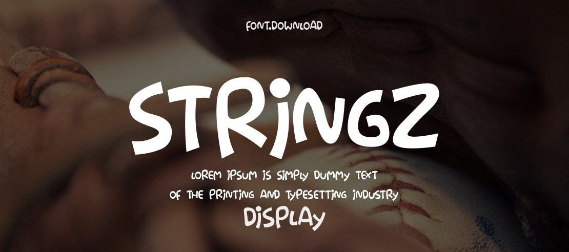 Stringz Font