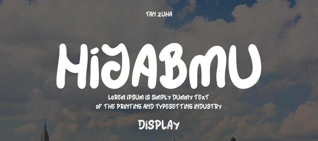 HIJABMU Font