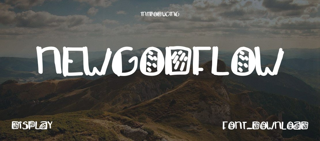 NewGodFlow Font