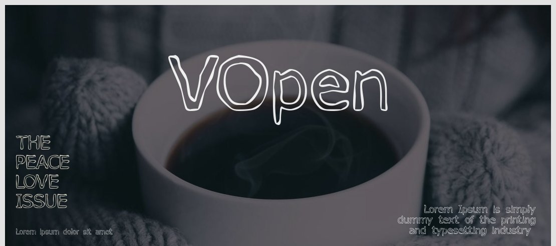 VOpen Font