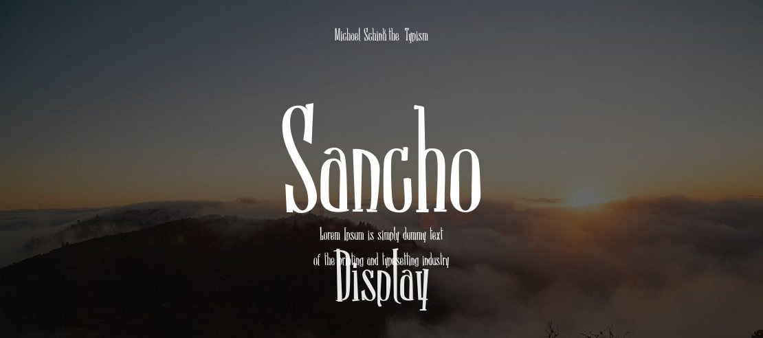 Sancho Font Family