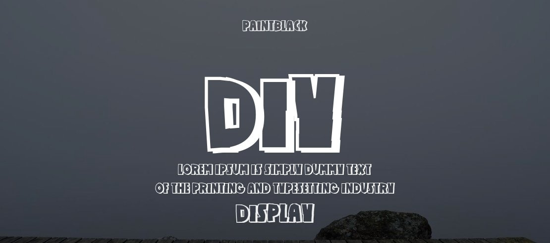 DIY Font Family