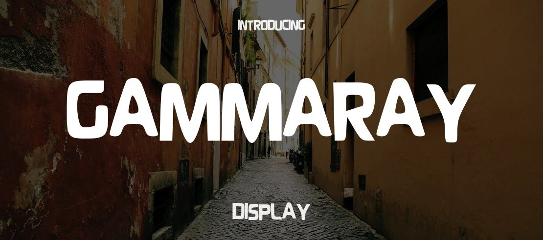 GammaRay Font