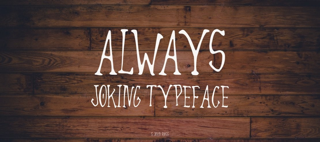 Always Joking Font