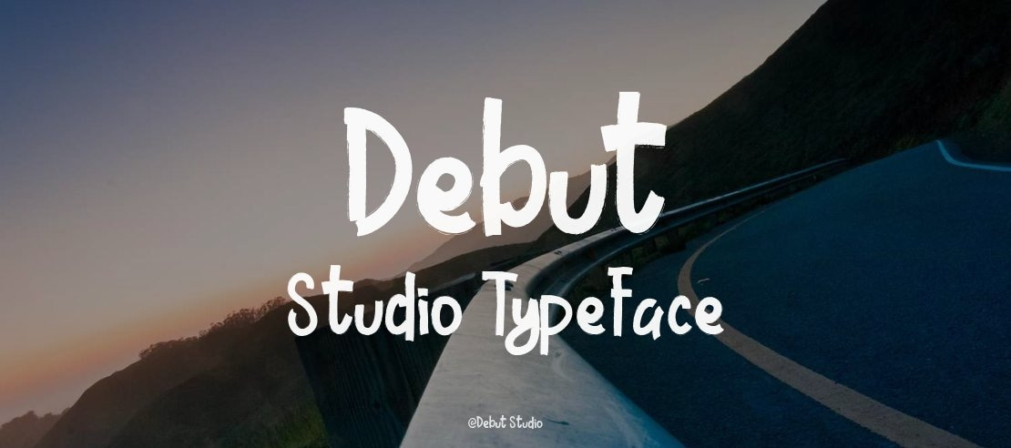 Debut Studio Font