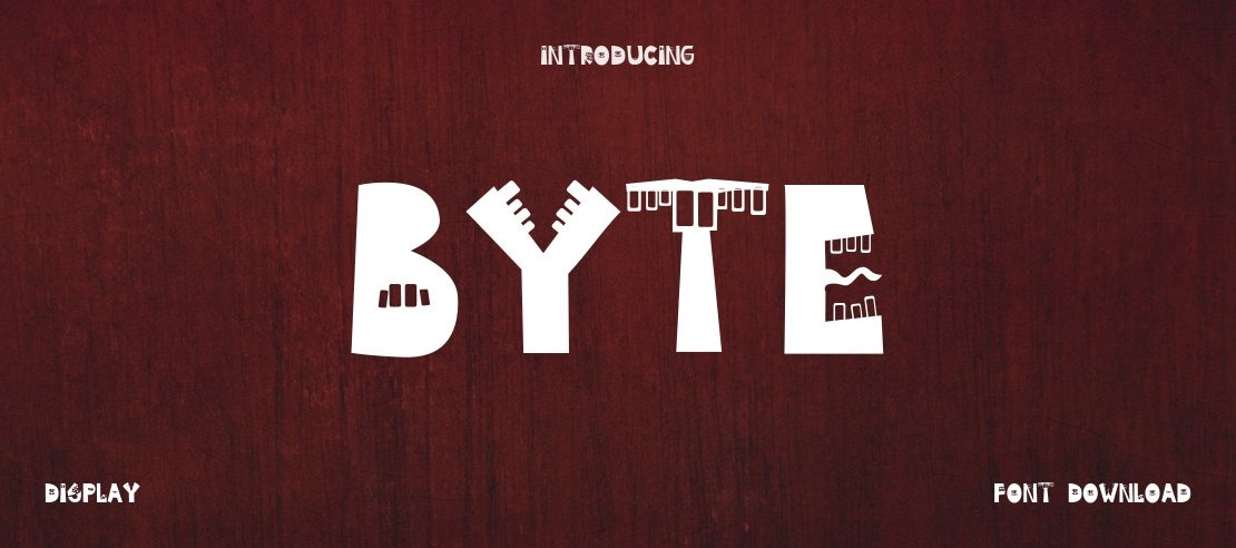 Byte Font