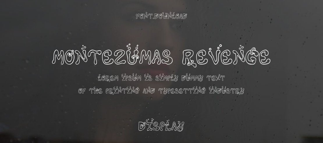 Montezumas Revenge Font