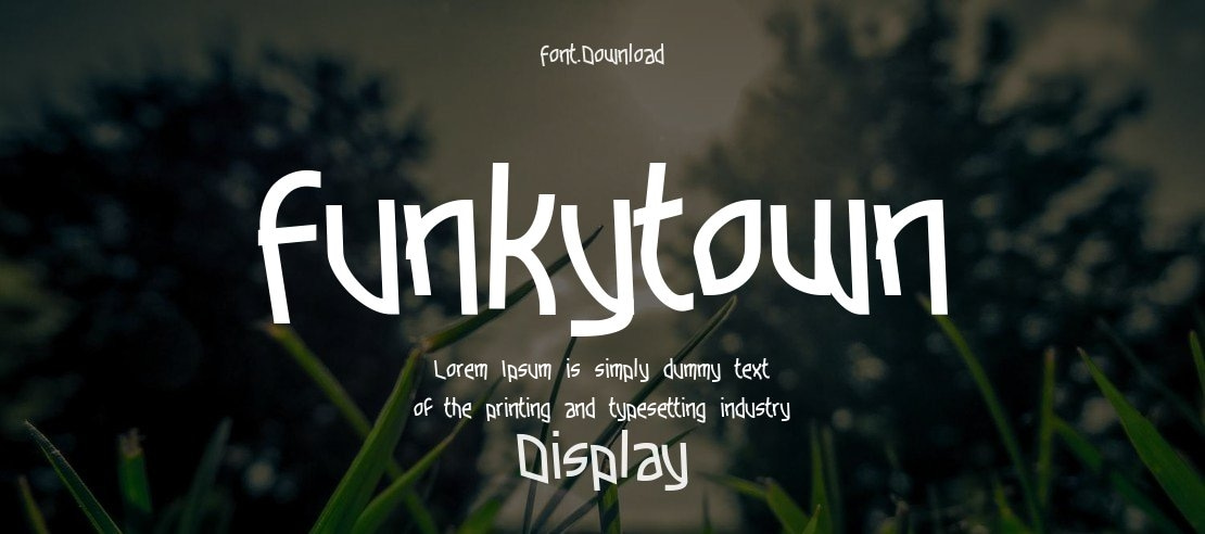 Funkytown Font