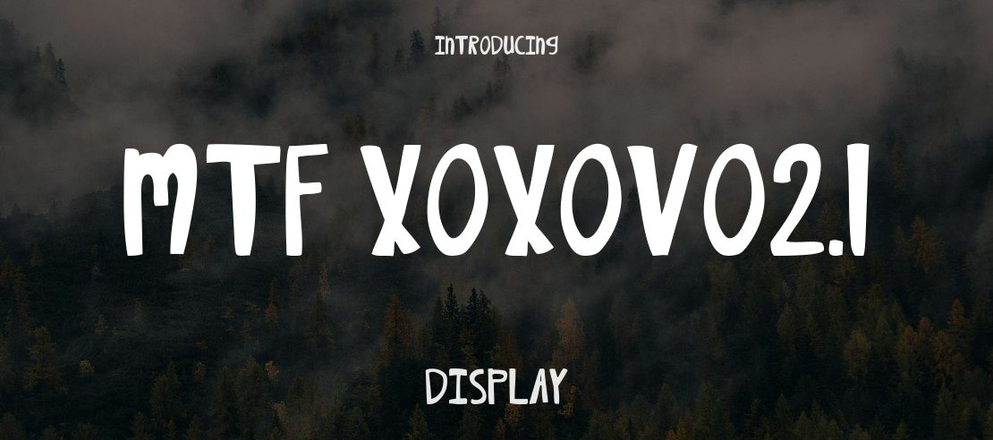 MTF XOXOvo2.1 Font Family