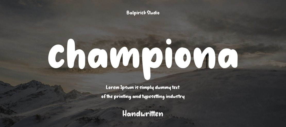 championa Font