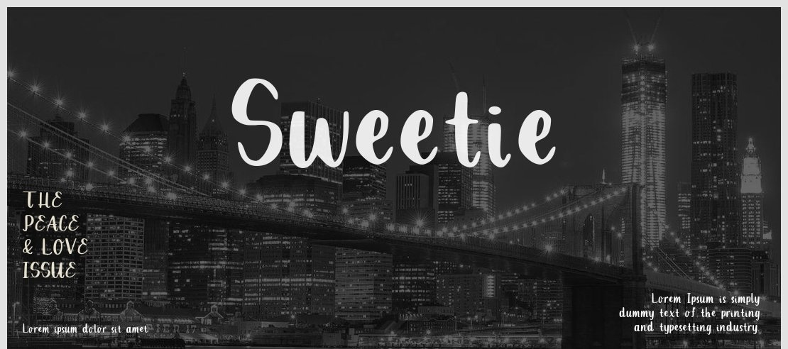 Sweetie Font