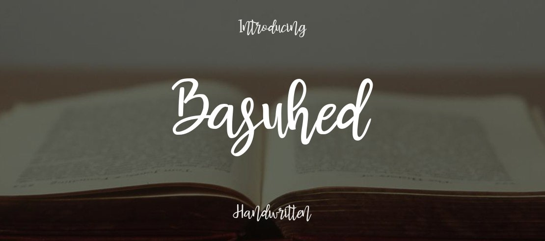 Basuhed Font