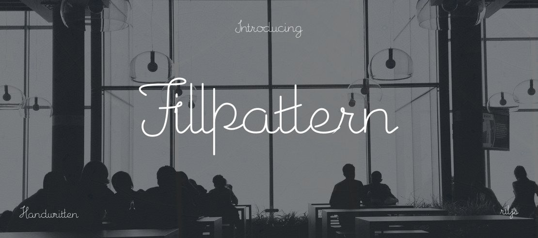 Fillpattern Font Family