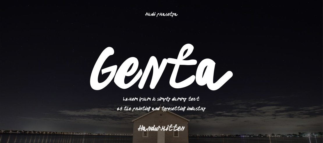 Genta Font