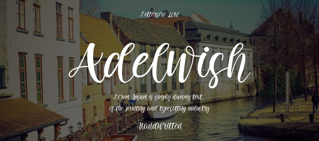 Adelwish Font