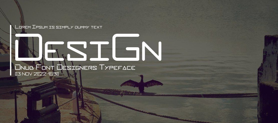 DesiGn Dnub Font Designers