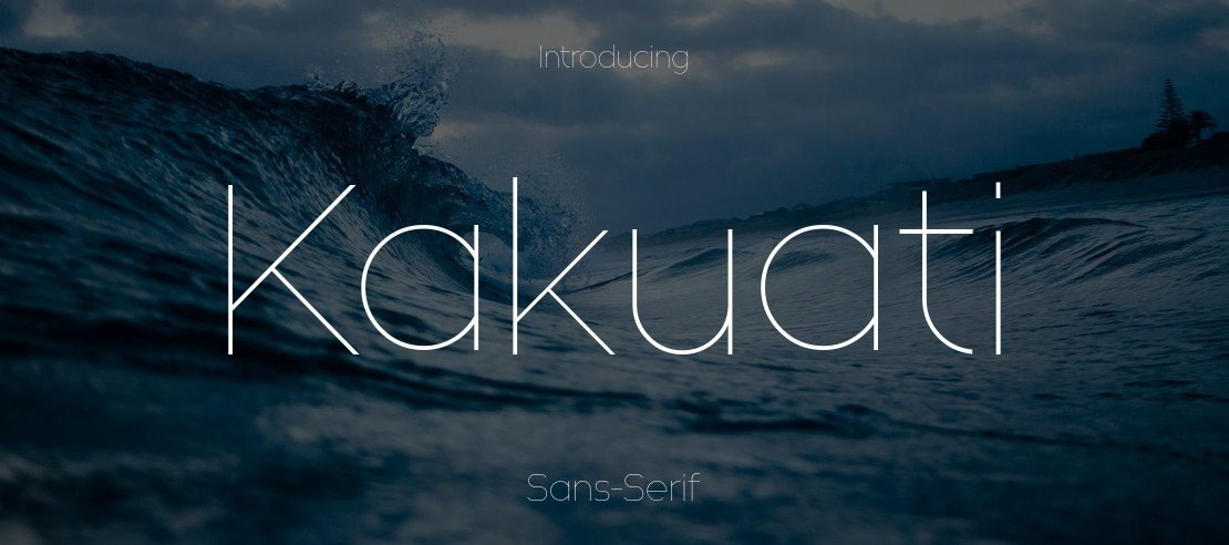 Kakuati Font