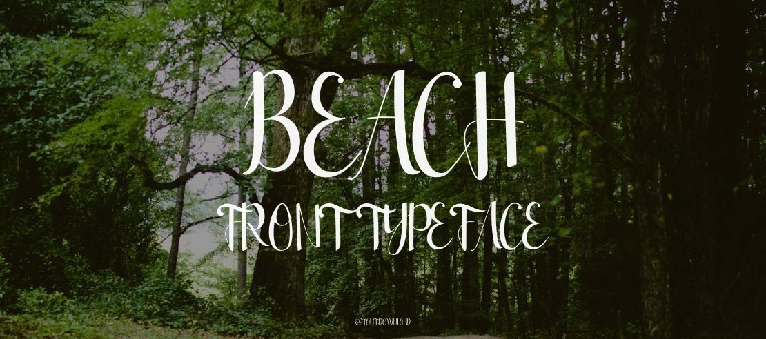 Beach Front Font