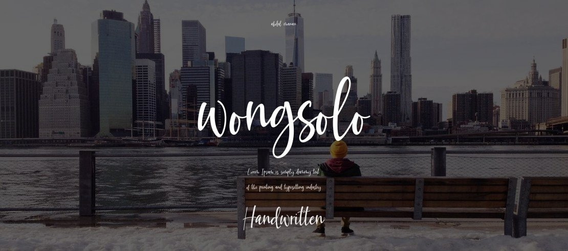 wongsolo Font
