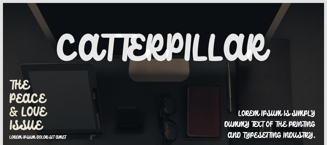 Catterpillar Font
