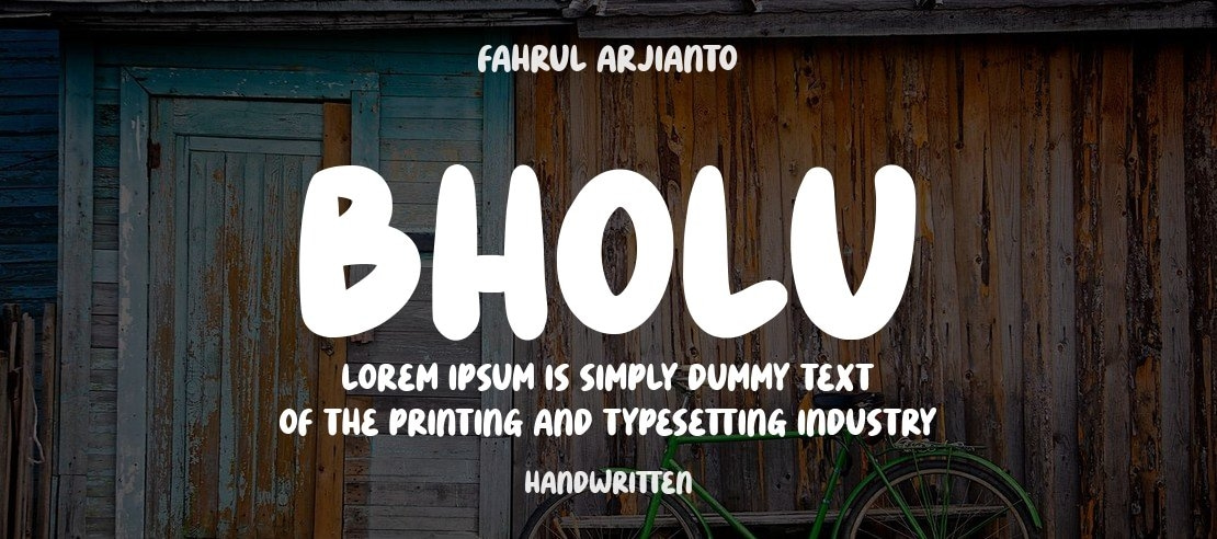 Bholu Font Family