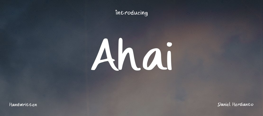 Ahai Font