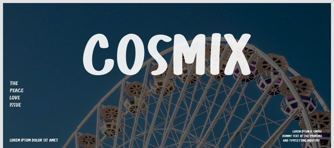 Cosmix Font