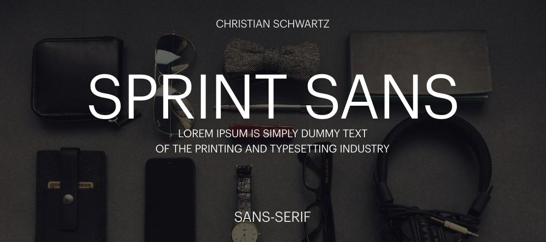 Sprint Sans Font Family