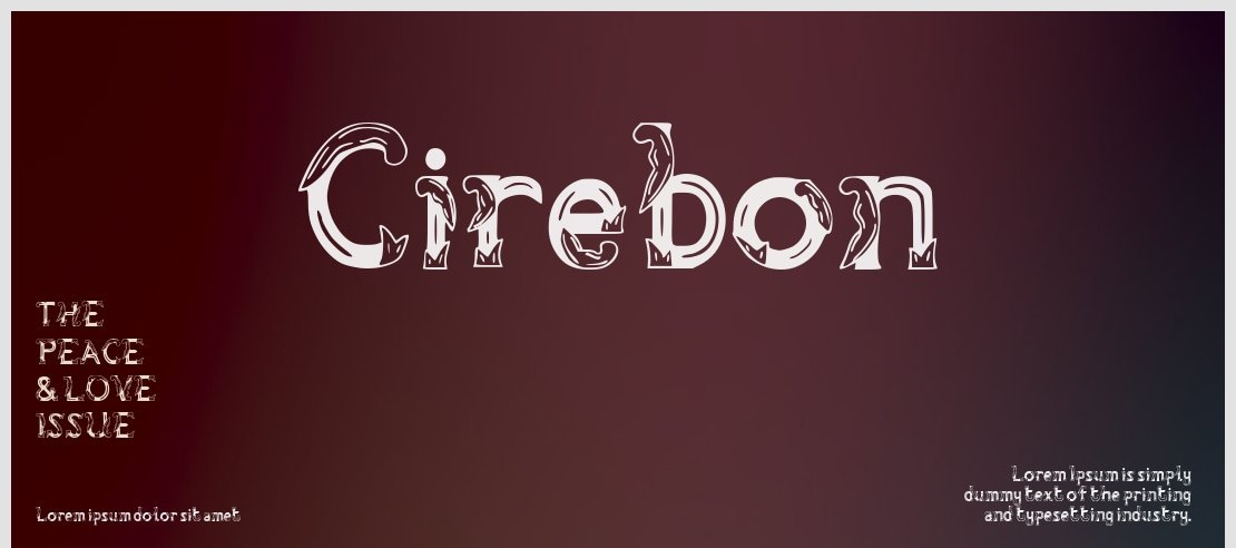 Cirebon Font