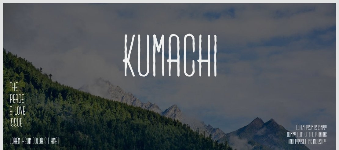 Kumachi Font