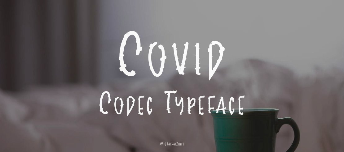 Covid Codec Font