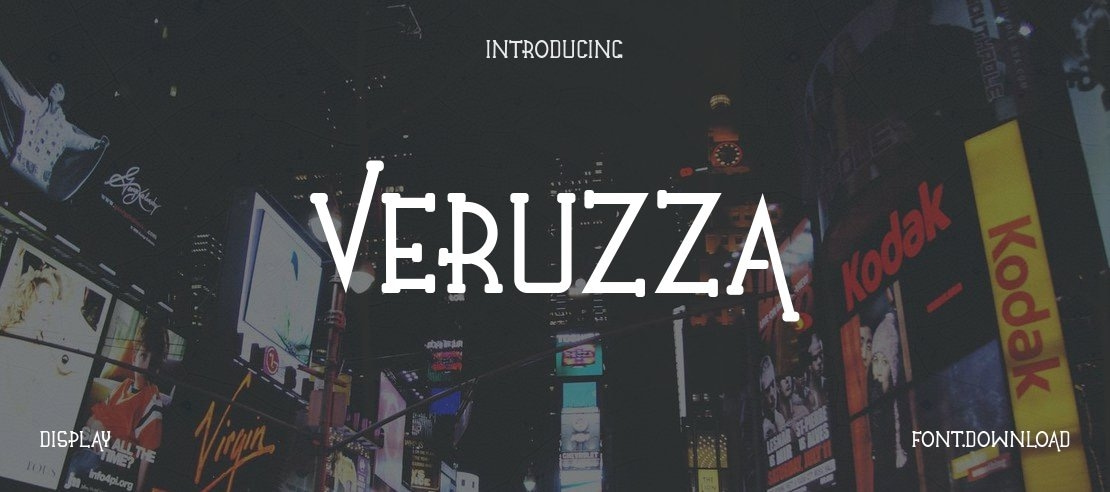 Veruzza Font Family