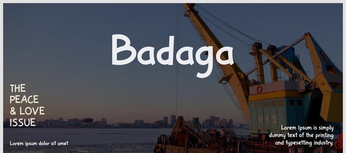 Badaga Font