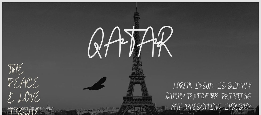 Qatar Font
