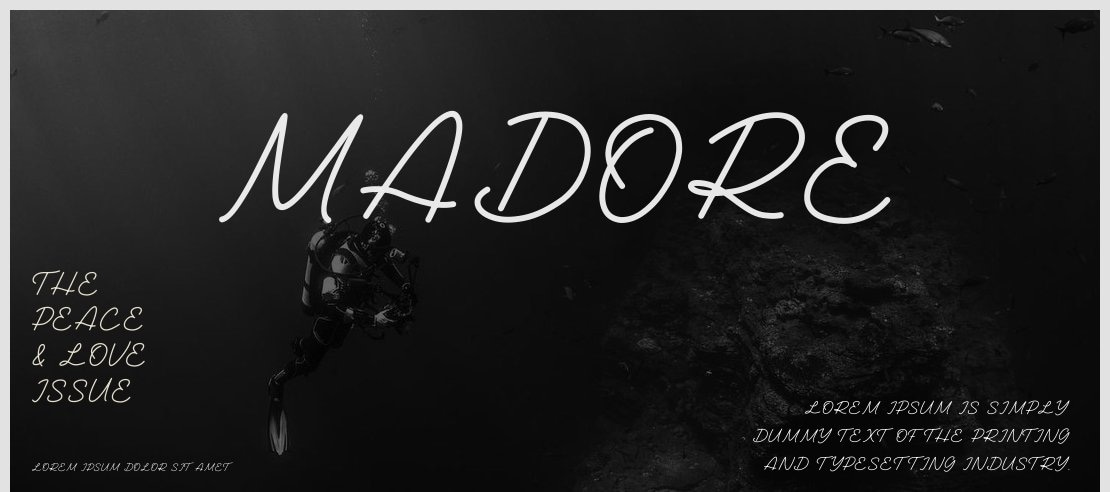 Madore Font