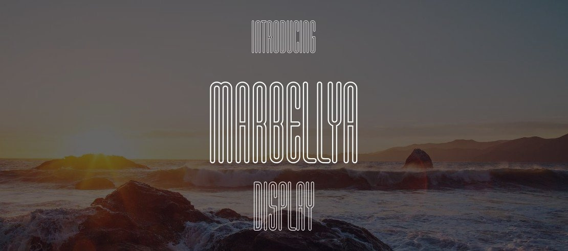 Marbellya Font Family