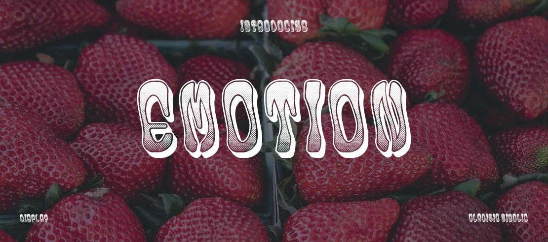 Emotion Font Family