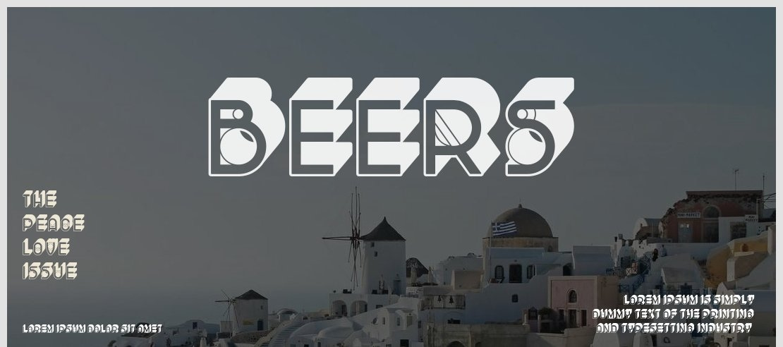 Beers Font