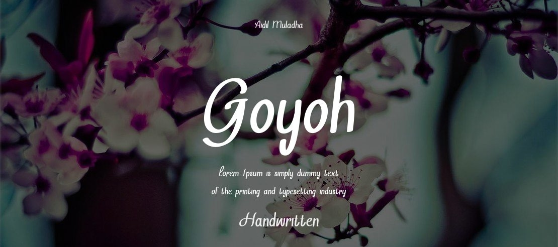 Goyoh Font